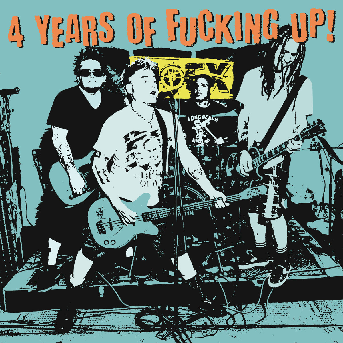 NOFX Patreon 4 years of... LP & T-Shirt Bundle